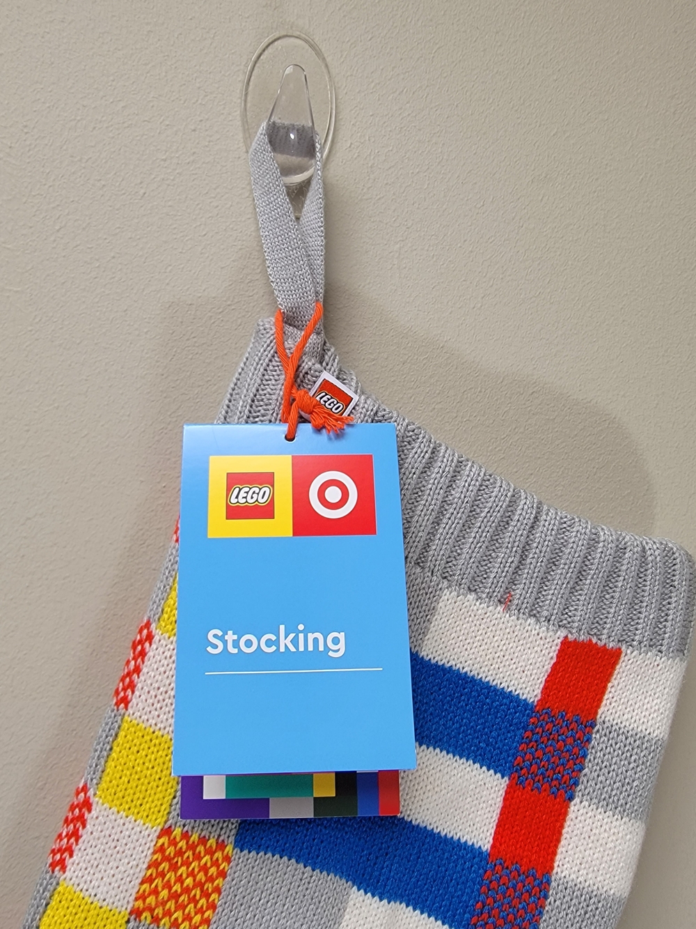 LEGO Colorful Striped Holiday Stocking - Multi-Color Bundle - Picture 2 of 14